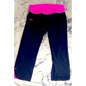 Under Armour leggings Black Pink